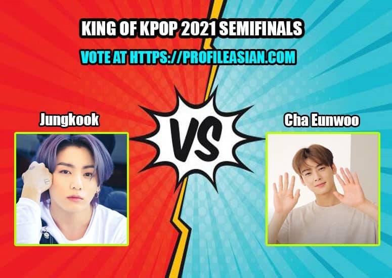 King Of Kpop 2021 Semifinalis – Jungkook Vs Cha Eunwoo