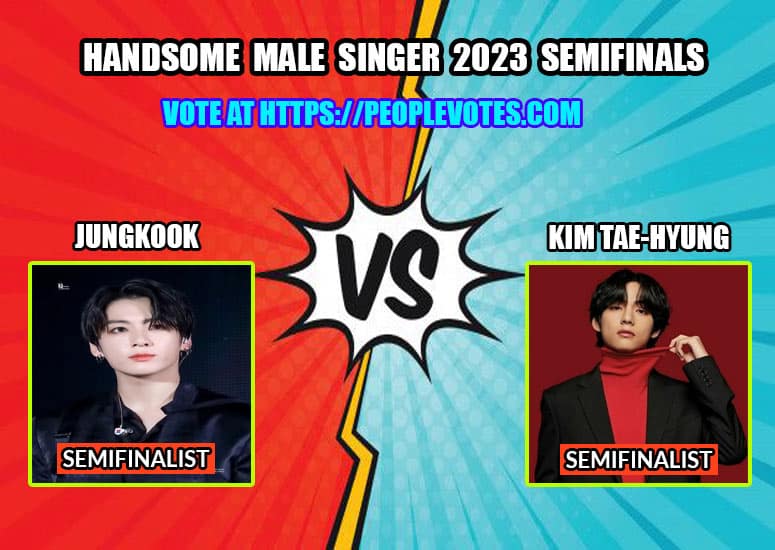 Handsome Male Singer Jungkook vs Kim Tae-Hyung: