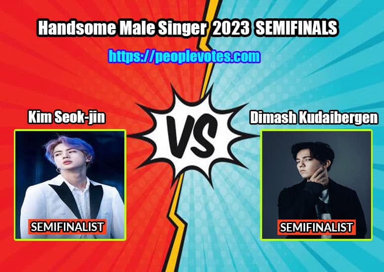 Kim Seok-jin Vs Dimash Kudaibergen Handsome Male Singer Semifinalis